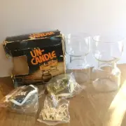 Vintage Pyrex Un -Candles & Wicks New