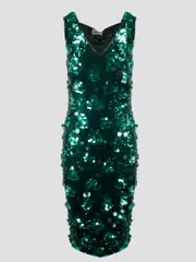 [P.A.R.O.S.H.] P. A.R. O.S. H.-Mini Dresses Verde-Donna M