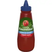 Fountain Tomato Sauce Reduced Sugar Squeeze Bottle 500ml