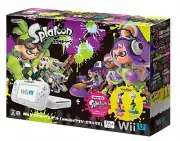 Nintendo Wii U Console Splatoon set with amiibo Aori & Hotaru JAPAN NEW