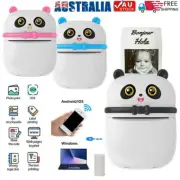 Mini Pocket ThGVmal Photo PrintIW Bluetooth Label Printing Machine & Roll PapAF