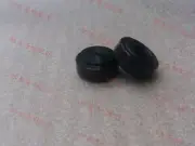 4x (black)Aluminum feet for amplifier /speaker (with Rubber ring) D:30mm H:13mm