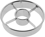 GREENADSCAPE 1pc Round Cookie Cutters Doughnut Cutter Mold Fondant Molds Reusable Decorative Baking Tool for Cakes