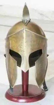 Helmet Medieval knight Gift Decor Roman 300 Spartan King Leonidas Movie Replica