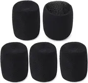 Replacement Inner Microphone Windscreen foam Cover for Shure BETA 87A BETA 87C Vocal Microphone, 5 Pack