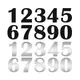 【W.I.P 台灣聯合】數字牌 號碼牌 桌牌 貼牌 餐廳號碼 置物櫃號碼 NO.030｜享亮文具樂園