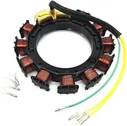 Outboard Stator Compatible With Mercury 1995-2005(30&40HP-2Cyl) 1996-2005(40,50,55&60HP-3Cyl) w/CDM Modules (9amp)398-832074A5,A11,A13,A14