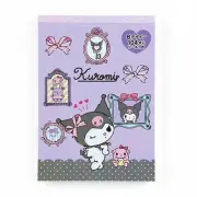 Kuromi Memo Pad & Sticker Set Notepad for Office, College, School Stationery