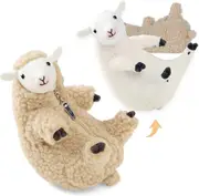 Shaved Sheep Plush Toy, Sheep Stuffed Animal, Cute Plush Toy for Girls, Sleeping Pet, Small Plush Toy