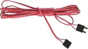 Bachmann Trains Snap-Fit E-Z Track 10 feet Power Extension Wire - Red