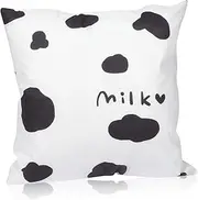 WESIEVYA Cow Pillowcase Sofa Cover for Moving Pillow Case Pillowcase for Bed Decorative Cushion