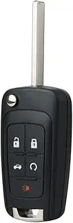 TAVICE Compatible Holden Commodore VF 5 Button Remote Flip Key Blank Shell/Case/Enclosure