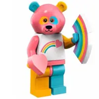 在飛比找蝦皮購物優惠-LEGO 人偶 愛心彩虹熊 人偶抽抽包系列 71025-15
