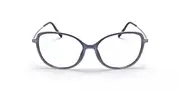 Silhouette Illusion Lite Fullrim 1618/75 4240 Men's Glasses Purple Size 50 - Private Health Rebate - Blue Light Block Available