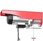 Waterproof Electric Winch Boat Trailer Winch Portable Remote Control Hoist Crane With Wire 300KG Electric Hoist 220V Crane Household Small Lift Hoist