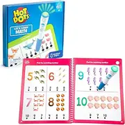 Educational Insights Hot Dots Let's Learn Pre-K Math - Preschool Math Workbook, Ages 3+