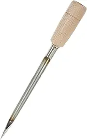 Abaodam Multi Functional Grain Probe Sampler with Wooden Handle Durable Stainless Steel Sampling Tool for Grains Fertilizers and Powders Portable Cereal Sampling for Farm Use