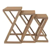 Centrum Furniture Manhattan Nesting Table - Set of 3 - Natural