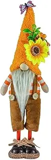 Sunflower Gnome, Standing Fall Gnome, Gnome Home Decoration, Fall Gnome with Butterfly & Sunflower, Cute Faceless Doll for Home, Living Room, Bedroom, Desktop