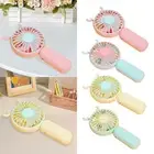 Handheld Mini Portable Fan Personal Fan USB Rechargeable Hand Fan Lash Fan Quiet