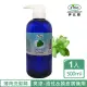 【ebio 伊比歐】薄荷&茶樹精油洗髮精500ml(較涼配方-適油性&頭皮屑)