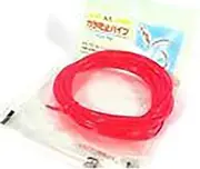 Toho Sangyo Karami Stop Pipe, 0.06 inch (1.5 mm), Red