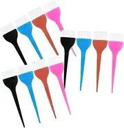 PLAFOPE Professional Hair Brush Applicator Set Hair Coloring Brush for Salon and Home Use 12pcs Pack