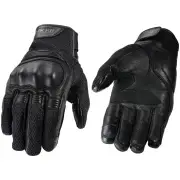 Austin Mesh Black Gloves