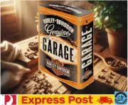 Kitchen Storage Canisters Tins Nostalgic-Art Harley Davidson Garage Gifts