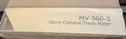 Movo MV-S60 23" Camera Slider Track Glider System W/ Roller Bearing Platform