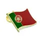 【A-ONE 匯旺】Portugal 葡萄牙 國旗別針 紀念品 國旗徽章 紀念別針 出國金屬別針
