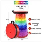 [Source Factory]Portable Telescopic Stool Lightweight Camping Folding Stool Fish