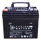 12V 33AH Fusion AGM Deep Cycle AGM Golf Buggy, Scooter Battery ELECTRIC VEHICLE
