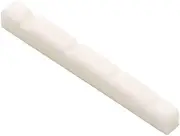 Daseeme 38mm Bass Guitar Nut - Cattle Bone White, 4-String Electric Bass Replacement Bridge Saddle