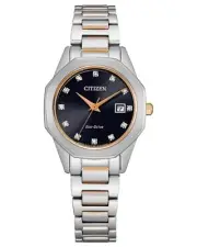 Citizen Eco-Drive EW2586-58E Corso Diamond Accent Two Tone Women's Watch
