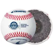 Champro (12) Pack CBB-200CR Cal Ripken, Babe Ruth Full Grain Leather Baseballs