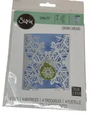 Sizzix Thinlits Die Set Snowflake by Jordan Caderao 663606