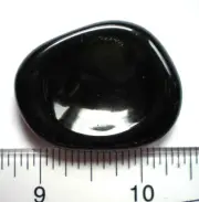Obsidian Worry Stone/Palmstone sc881d