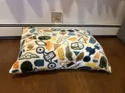 Washable Plush Dog Bed 100% Polyester Extra Fill