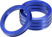 qwmvhfg, 4pcs OD 72.6mm 73.1mm To ID 57.1mm 60.1mm 67.1mm 65.1mm Car Tire Centering Hub Centric Rings Wheel Bore Center Blue Hub Centric Rings(106 78.1mm)