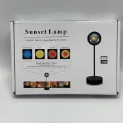 Sunset Lamp Atmosphere Projector One Light Four Color Led Night Light Floor Lamp