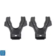 1967-69 Chevrolet Camaro Firebird Rear Seat Back Braces - Pair New