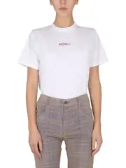[Mcq] Mcq-T-Shirt With Logo-Donna L