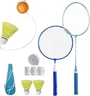 Rebound Badminton, Automatic Rebound Badminton - Shuttlecock Trainer - Practice Training Aid, Indoor Sports Equipment, Fitness Accessories for Adults for Children
