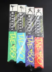 Tae Bo: The Ultimate Total Body Workout Billy Blanks VHS, 1998, 4 Tapes SEALED
