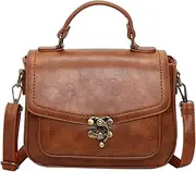 [PORRASSO] Women's Shoulder Bag Retro Handbag Shoulder Bag for Travel Dating Shopping Daily Use