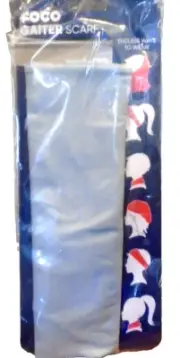 Foco Gaiter Scarf Cover Gray