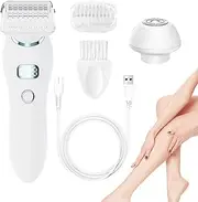 Womens Hair Trimmer | Portable Smooth Glide Electric Epilator | Women Clippers, Face Shaver, Versatile Body Hair Trimmer for Women Pubic Area