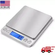 Digital Scale 3000g - 0.1g Jewelry Gold Silver Coin Gram Pocket Size Herb Grain