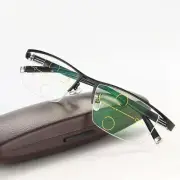 Transition Photochromic Varifocals Reading Glasses Readers Mens 1.0~3.0 Classic